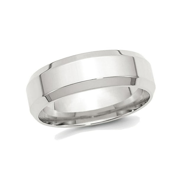 FB Jewels Solid Sterling Silver 6mm Milgrain Comfort Fit Wedding Band FB Jewels Solid Sterling Silver 6mm Milgrain Comfort Fit Wedding Band